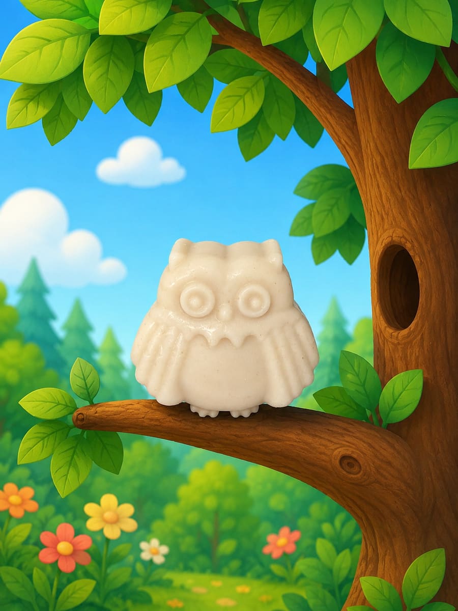 100% Gentle Goat Milk Soap Mr. Owl