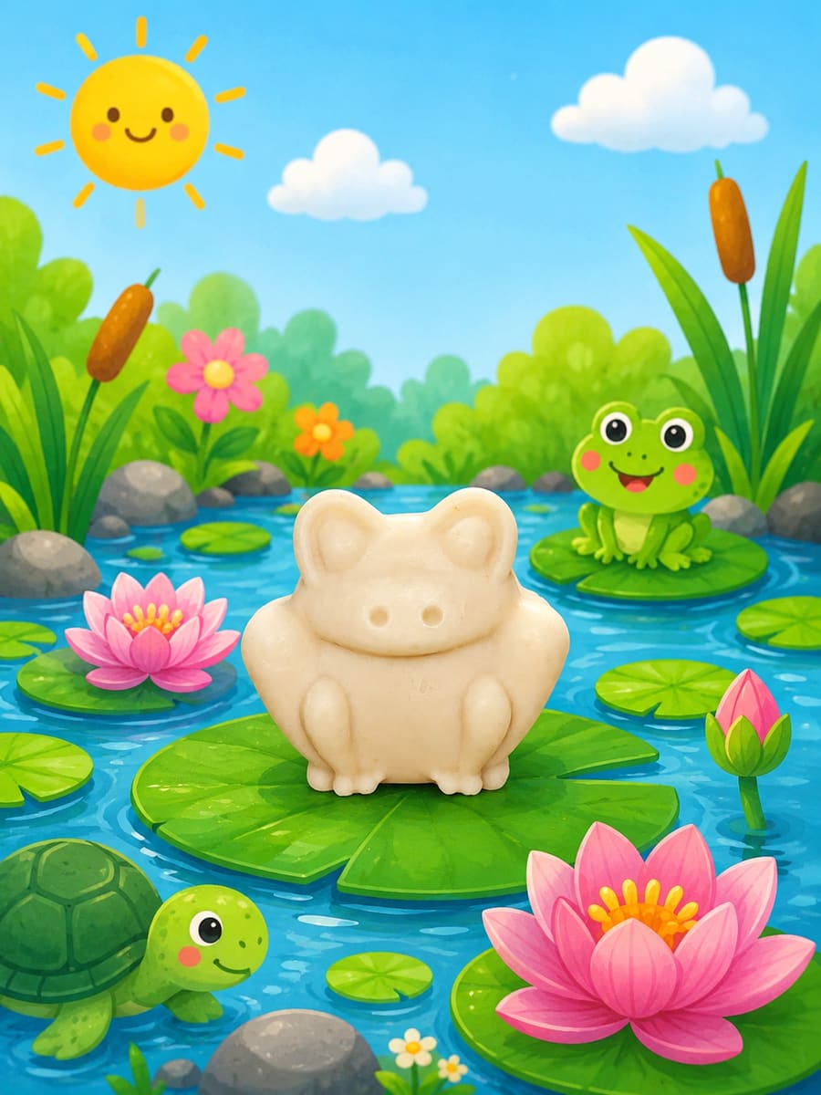 100% Gentle Goat Milk Soap Ms.Froggy