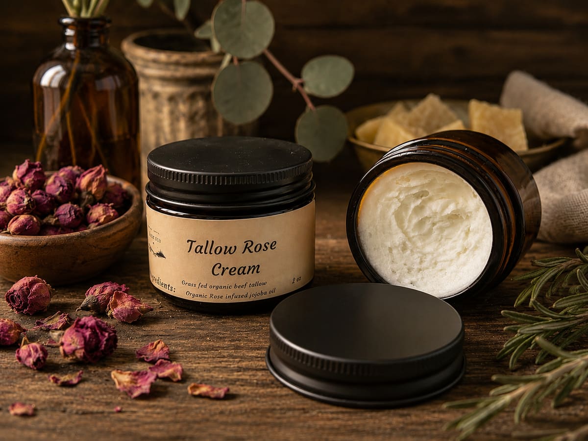 Rose Infused Tallow Cream