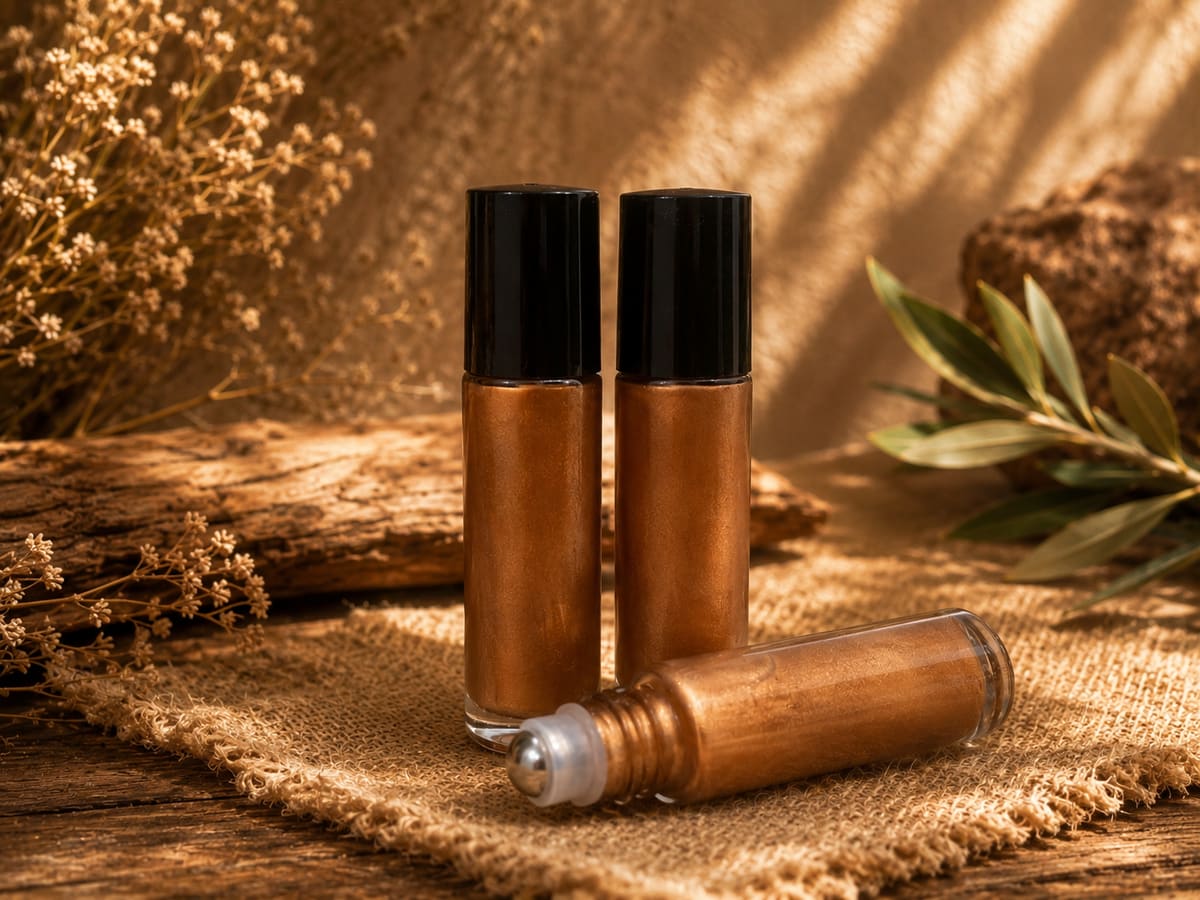 Medium Oil Body Shimmer