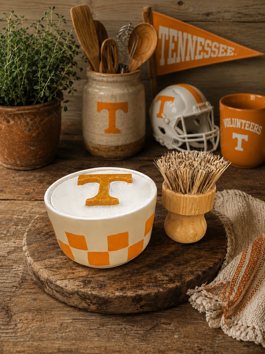 Vols Orange Dish Soap ( Scrub Brush Included)