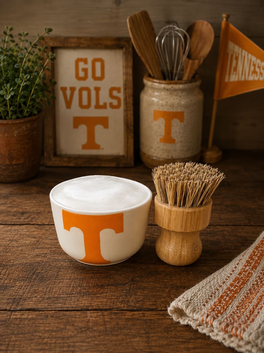 Vols Orange Dish Soap ( Scrub Brush Included)