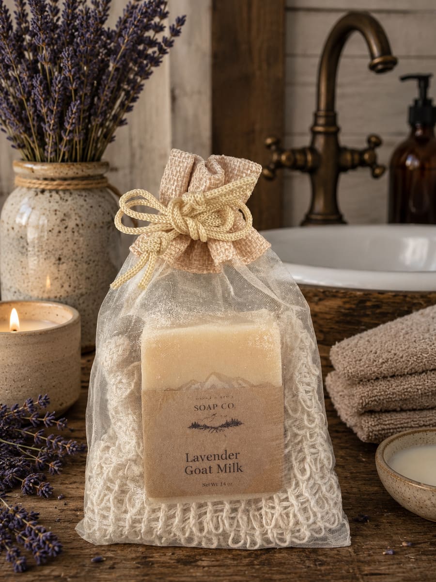 Lavender Tallow Goat Milk Sample Soap